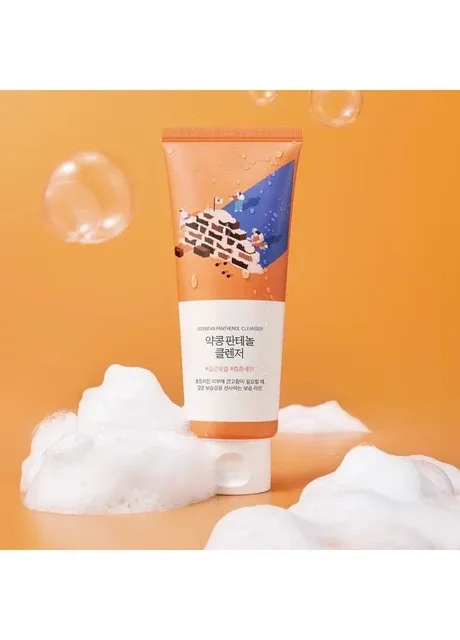 Очищувальна пінка Soybean Panthenol Cleanser, 150 мл Round Lab (346493225)