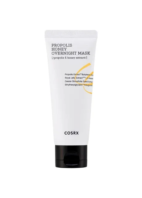 Нічна маска для обличчя з прополісом і медом Full Fit Propolis Honey Overnight Mask, 60 мл COSRX (324264622)