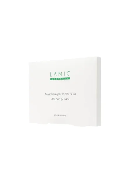 Маска для закриття пор «Maschera per la chiusura dei pori pH 4.5» 80 мл Lamic Cosmetici (375451683)