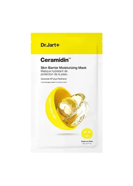 Тканинна маска для відновлення Ceramidin Skin Barrier Moisturizing Mask Dr. Jart 1 шт 22 г Dr. Jart+ (365747327)