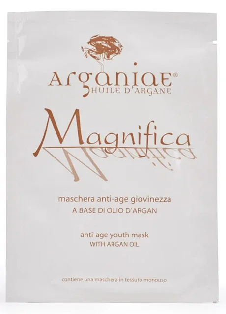 Антивікова Тканинна Маска для Обличчя Magnifica з Екстрактами Морськими 0237 Arganiae (264644065)