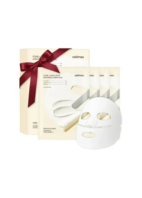 Освітлююча крем-маска Pore+ Dark Spot Brightening Cream Mask для обличчя з ніацинамідом та керамідами 20 г/1 шт Celimax (368993505)