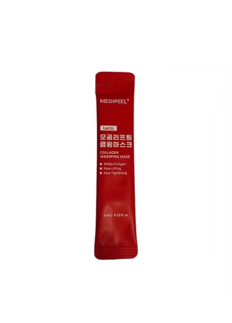 Зміцнювальна маска-плівка для обличчя з колагеном Red Lacto Collagen Wrapping Mask 4 ml Medi-Peel (342082418)