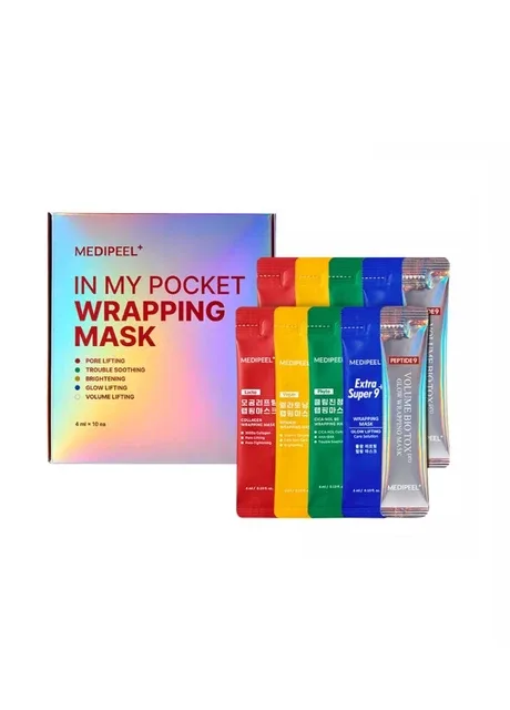 Набір масок-плівок для обличчя In My Pocket Wrapping Mask Set, 10шт Medi-Peel (342082416)