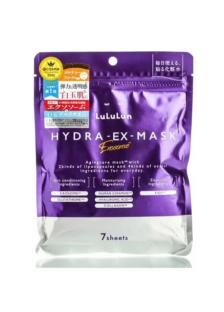 Тканинна маска для пружності шкіри з екзосомами Hydra-Ex-Mask LuLuLun (376304821)