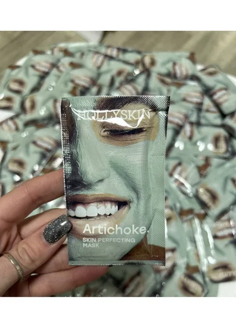 Тестер . охолоджуюча ліфтинг маска для боротьби з набряками artichoke. skin perfecting mask,10g Hollyskin (352168478)