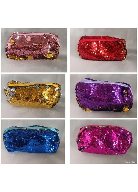 SMS1746 Косметичка пайетка ШТ No Brand (347244080)