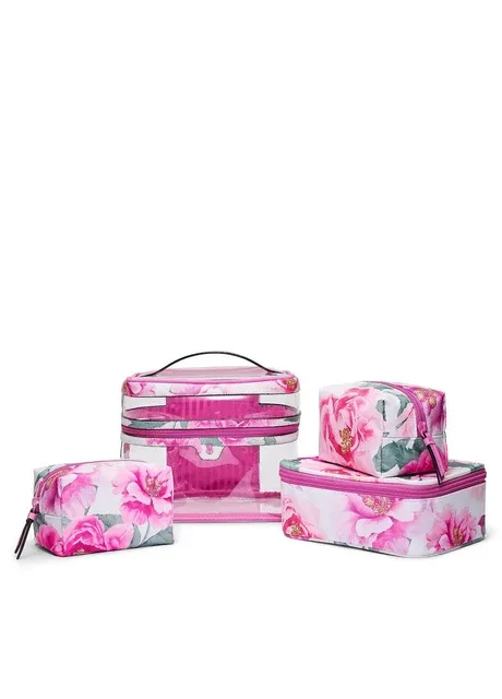 Набір з 4 косметичок Victoria's Secret 4-Piece Makeup Bag (329902217)