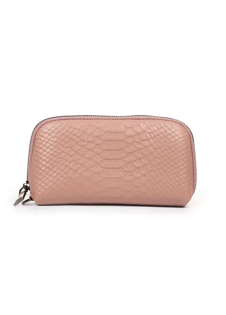 Косметичка кожа 60095-9 pink Fashion (394991650)