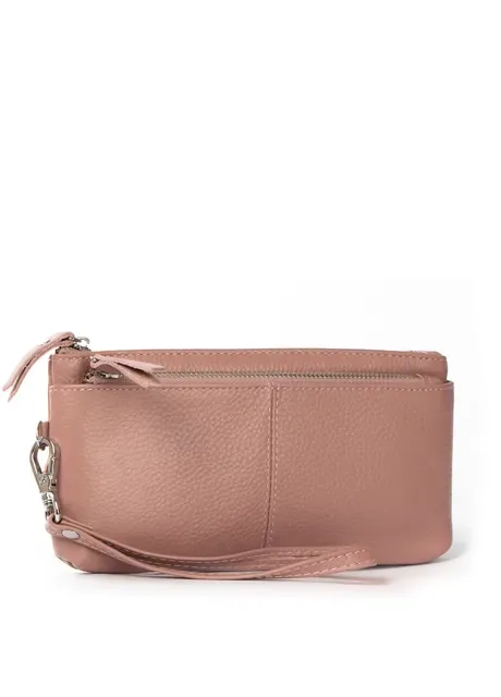Косметичка шкіра A-00276 pink Fashion (409289346)