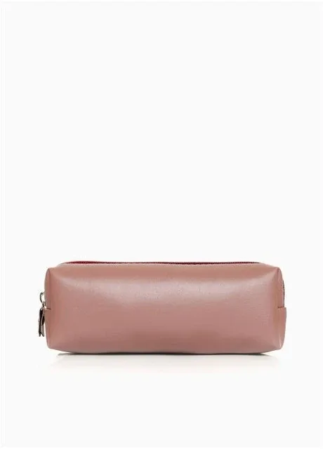 Жіноча біла косметичка Candy Mini рожева 21х7x7см Sambag (399207375)