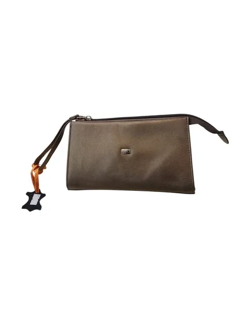 Шкіряна сумочка косметичка 065 Lira Bronze Mini Desisan 065 bronze (377913822)