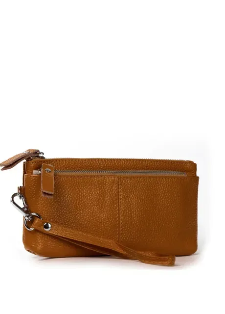 Косметичка шкіра A-00276 l.brown Fashion (409289294)