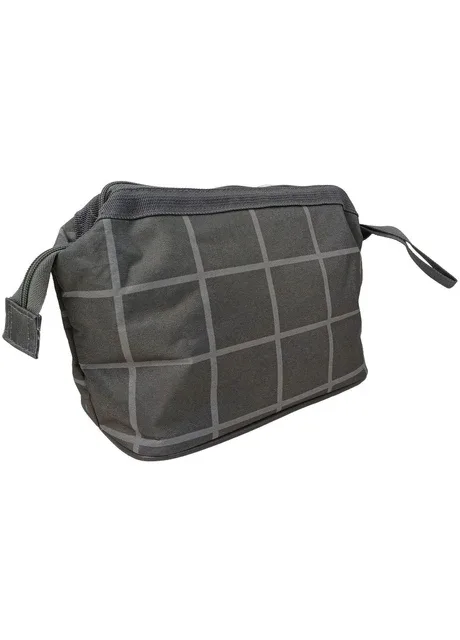 Косметичка дорожня поліестер Сіра No Brand (385811650)