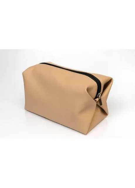 Жіноча косметичка 0SH беж хакі 20х15x12см Sambag (399207368)