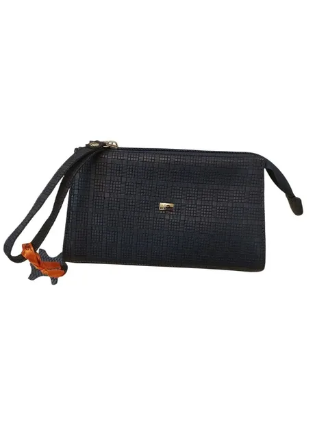 Шкіряна сумочка косметичка 065 Lira Navy Mini Desisan 065 blue (377913823)
