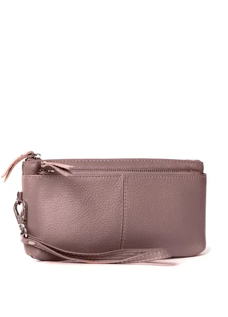 Косметичка шкіра A-00276 purple Fashion (409289151)