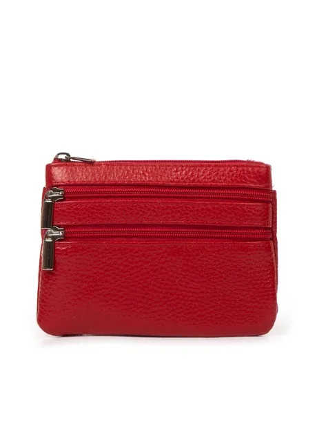Косметичка кожа A-00141 red Fashion (394991641)