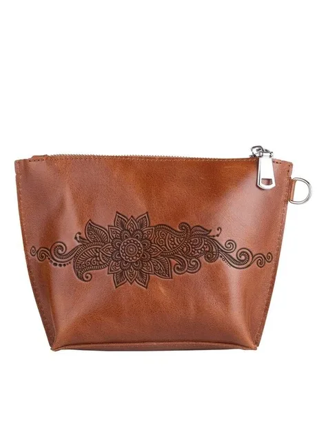 Косметичка зі шкіри HiArt CB-01 Crystal Ginger Mehendi Classic Hi Art (268371505)