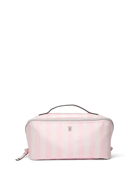 Косметичка 3 в 1 3-Piece Packable Travel Set, Набір 3 в 1, Рожева в смужку Victoria's Secret (365241687)