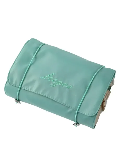 Компактна косметичка для подорожей бірюзового кольору Turquoise Leegoo (372125397)