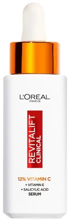 Сироватка для обличчя для сяяння шкіри L'Oreal Paris з Вітаміном C Revitalift Clinical, 1 мл