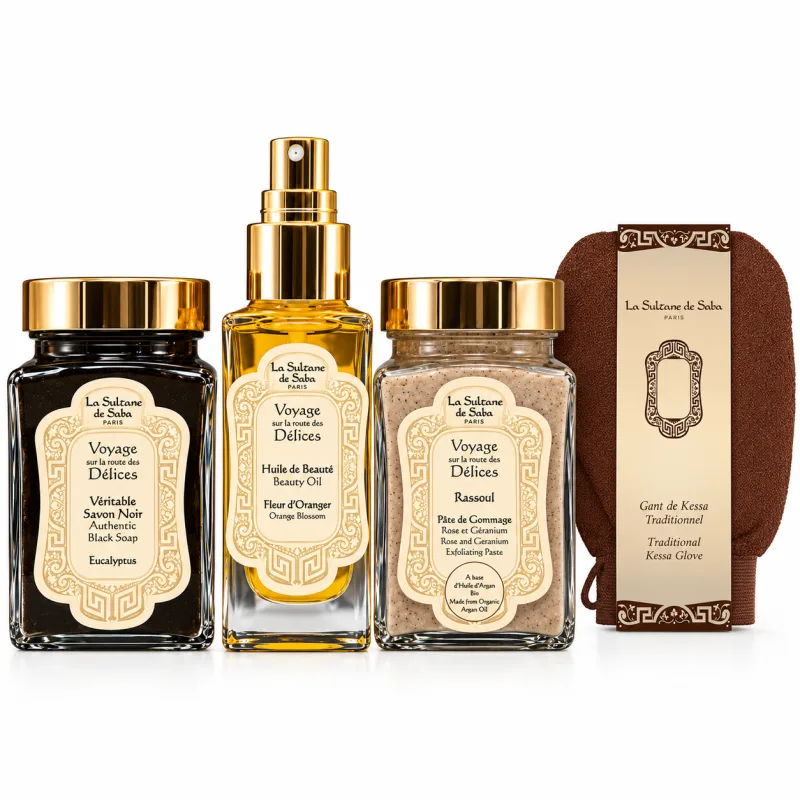 Набір для тіла La Sultane de Saba Coffret Hammam - Набір Хаммам