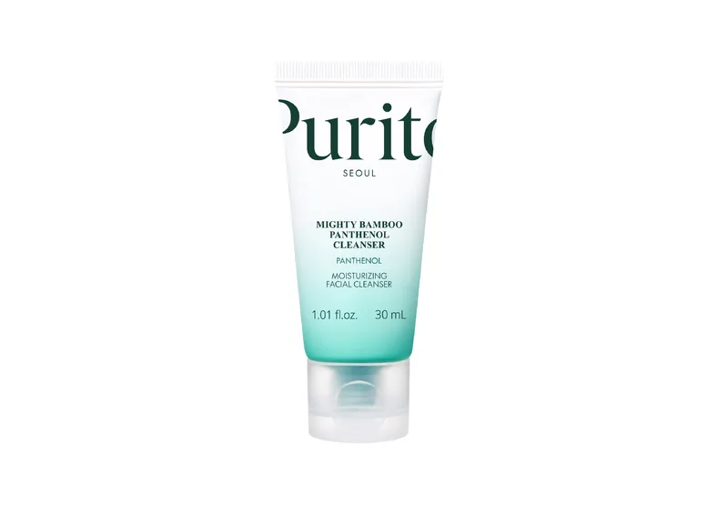 Гель для вмивання з екстрактом бамбука та пантенолом PURITO Mighty Bamboo Panthenol Cleanser 30 мл