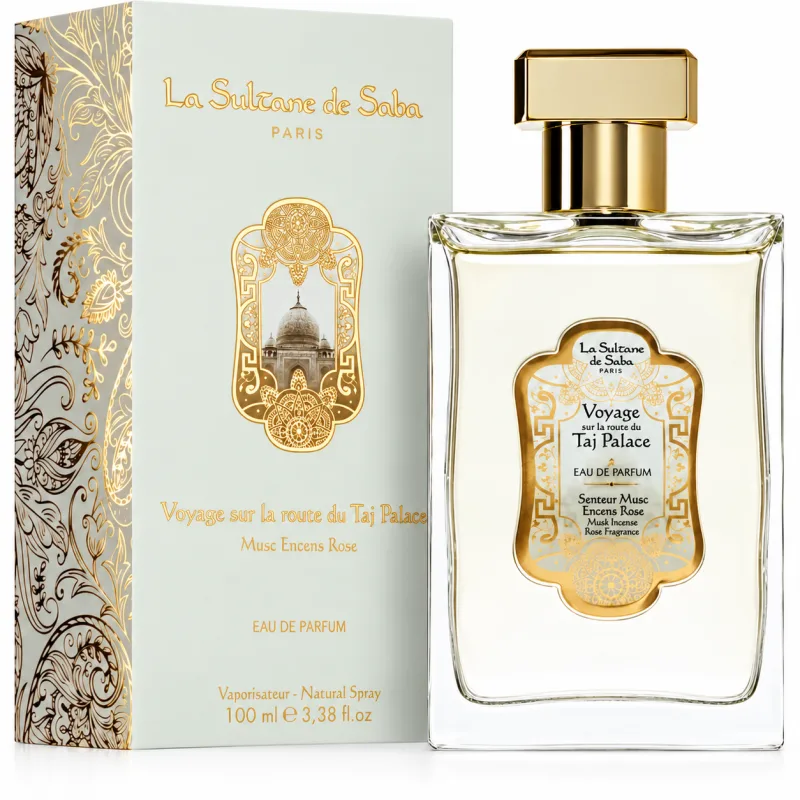 Парфумована вода Ладан-Мускус-Троянда La Sultane de Saba Voyage Taj Palace Perfume Musk Incense Rose, 100 мл
