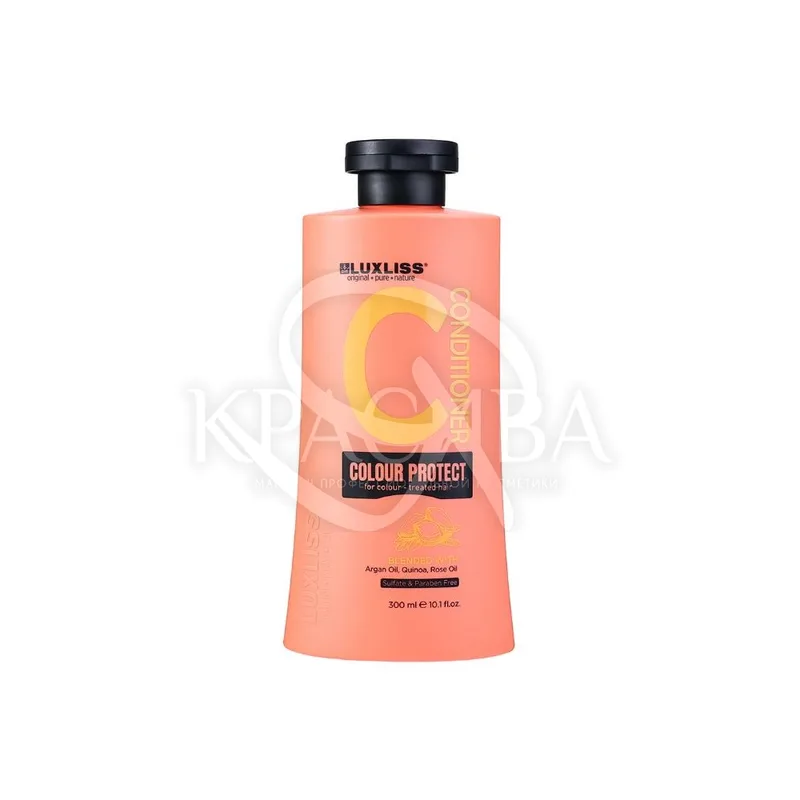 Кондиціонер для захисту кольору фарбованого волосся Color Protect Conditioner Luxliss, 300 мл
