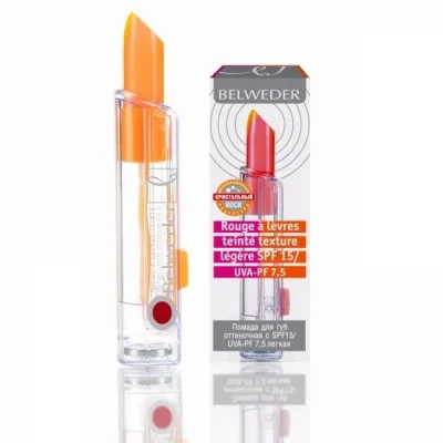 Помада для губ відтінкова легка Belweder SPF 15/UVA-PF 7,5