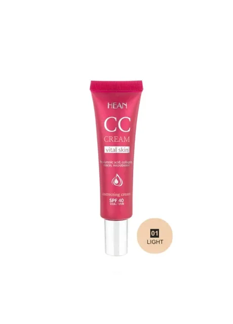 CC-крем для обличчя CC Cream Vital Skin 01 Light, 30 мл Hean Face (325220905)