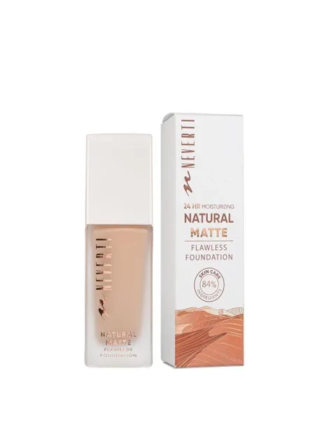 Тональна основа матуюча зволожувальна Natural Matte (NP302), 005 Vanilla Бронзовий Neverti (387522664)