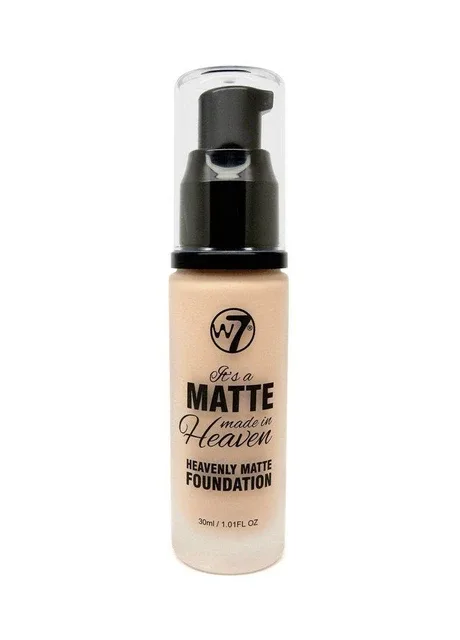 тональний крем для лица Matte Made in Heaven Foundation Fresh Beige 30мл W7 (372014618)