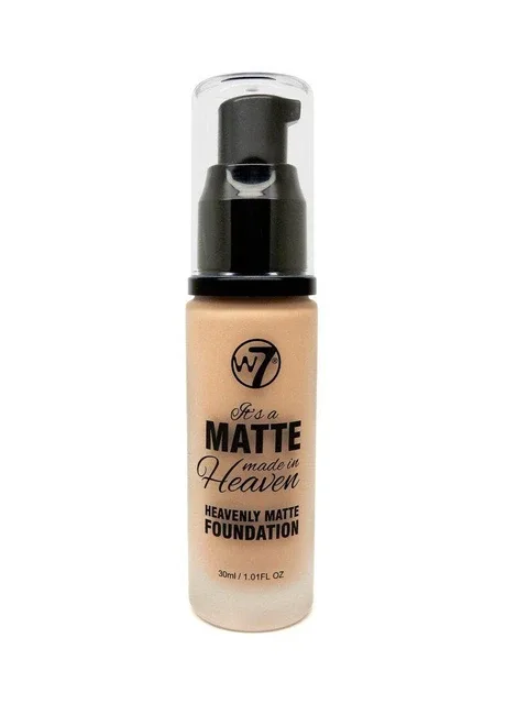 тональний крем для лица Matte Made in Heaven Foundation True Beige 30мл W7 (372014585)