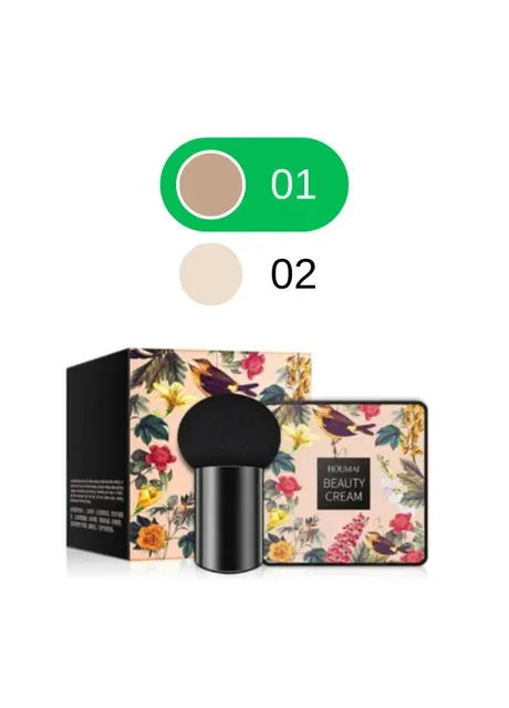 Кушон для обличчя Beauty Cream (01 - Бежевий натуральний), 20 мл Houmai (324059219)