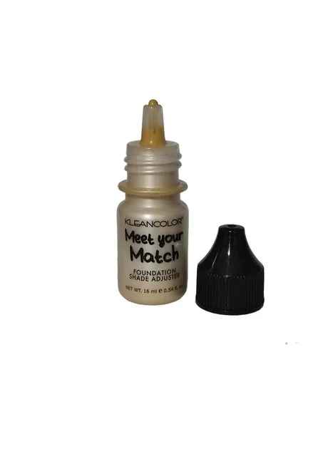 Аджастер Meet your Match-Foundation Shade Adjuster Жовтий 16 мл. KleanColor (291413623)