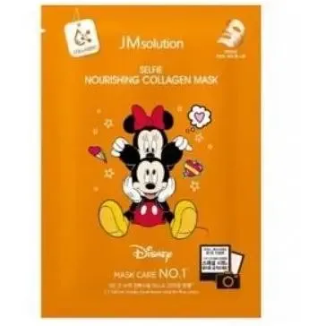 Тканинна маска для підвищення пружності шкіри JMsolution Disney Selfie Nourishing Collagen Mask
