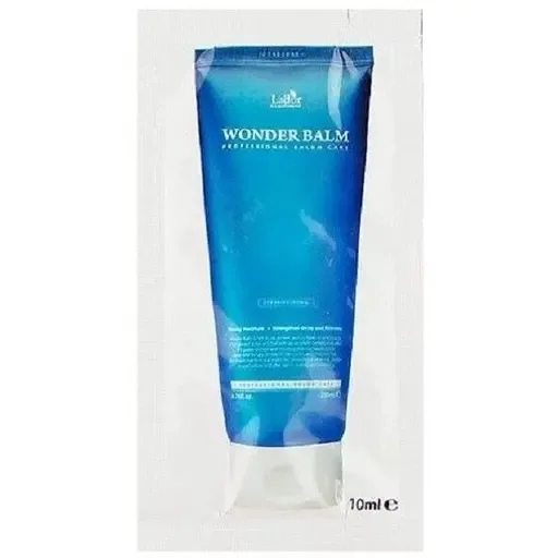 Кератиновий бальзам для ламкого волосся La'dor Wonder Balm Pouch 10 мл