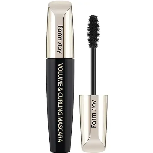 Туш для вій FarmStay Volume Curling Mascara з ефектом об'єму та підкручування 12 г