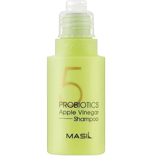 М'який бессульфатний шампунь з проботіками і яблучним оцтом Masil 5 Probiotics Apple Vinegar Shampoo 50 мл