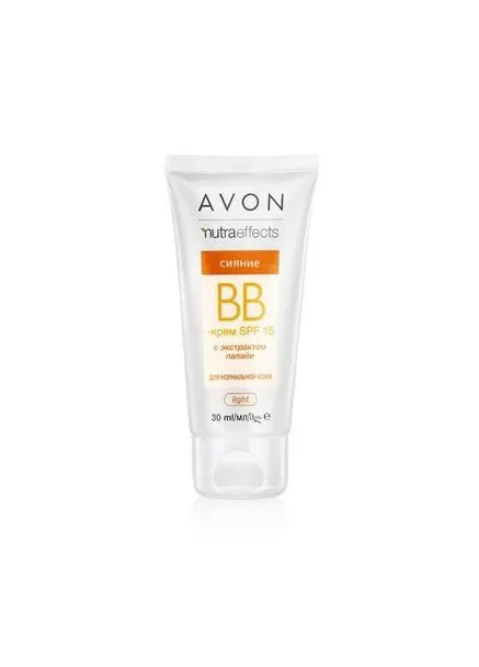 ВВ-крем Avon Матуючий SPF 15 ( Світлий /Light )30 мл Новий дизайн. бб крем для жирної шкіри матуючий тональний крем