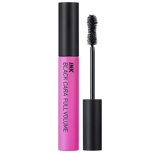 Туш для надання об'єму та підкручення вій Peripera Ink Black Cara 04 Full Volume Curling водостійка 8 г