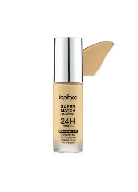 Тональний крем Super Match 24H Foundation, 007 - Warm Almond, 30 мл TopFace (323230266)