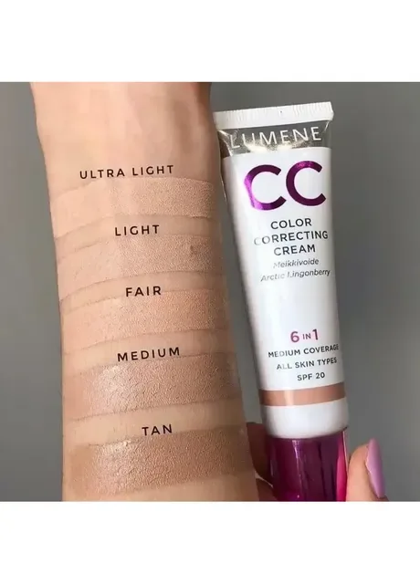 Тональний крем CC Color Correcting Cream SPF20 - Light Lumene (408763135)