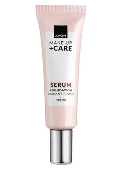 Матуючий тональний крем-сироватка для обличчя Avon SPF30 Avon120N Порцеляновий (84946835)