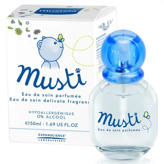 Mustela Musti EAU Soin Delicate Fragrance - Туалетна вода Musti
