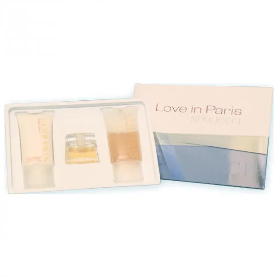 Nina Ricci Love in Paris - Подарунковий набір (EDP5+B/L25+S/G25)