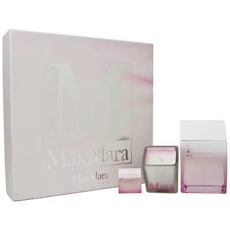 Max Mara Silk Touch - Подарунковий набір (EDT90+EDT5+свеча)