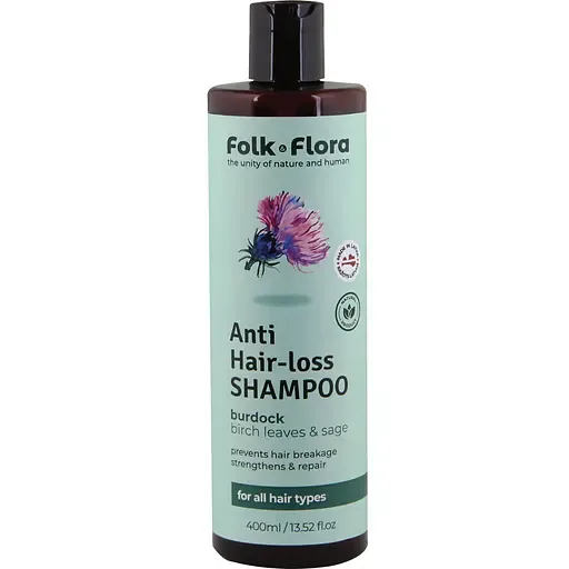 Шампунь від випадіння волосся Folk&Flora 400 мл